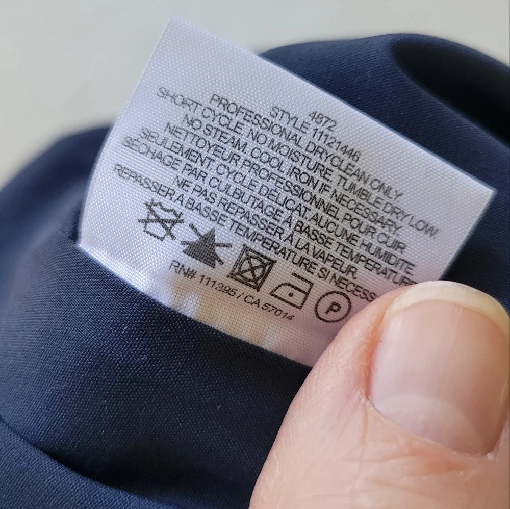 Tory Burch Navy Polka Dot Silk Dress - Picture 11 of 12